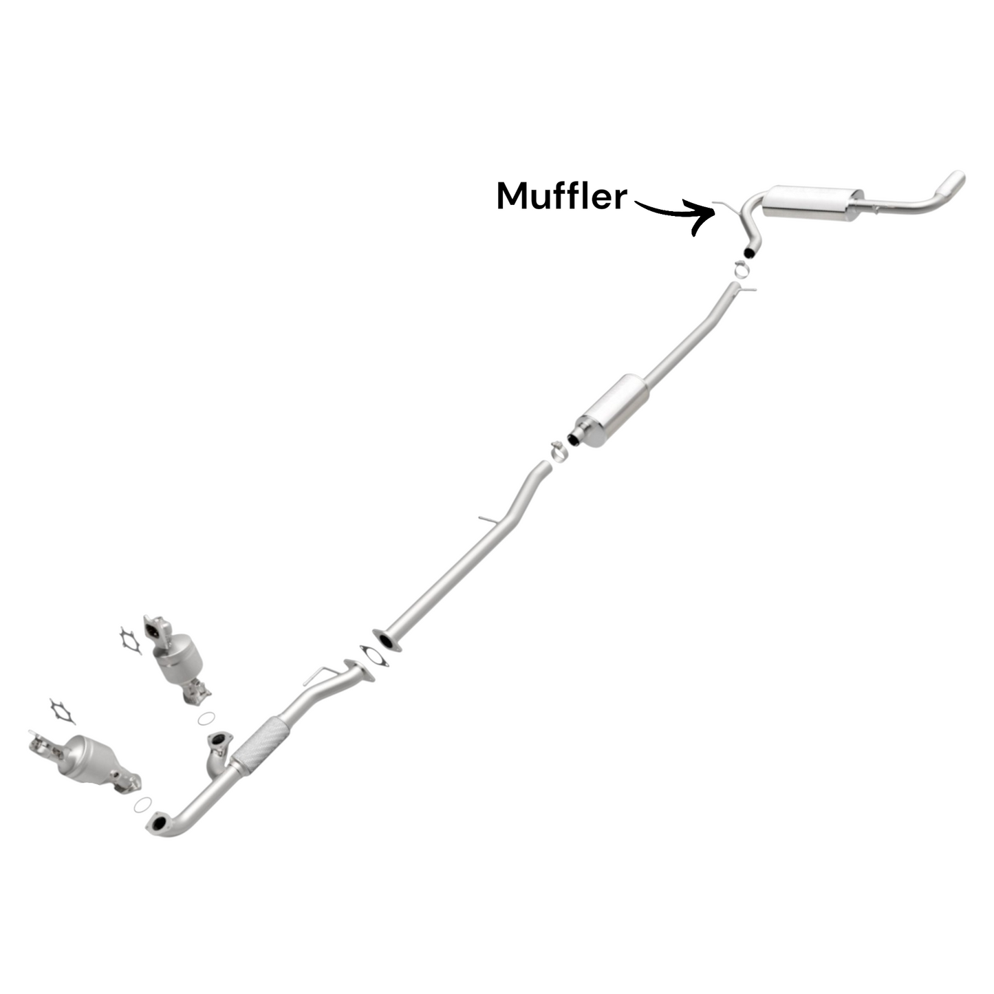 Saturn Vue 3.5L (2004-2007) Muffler