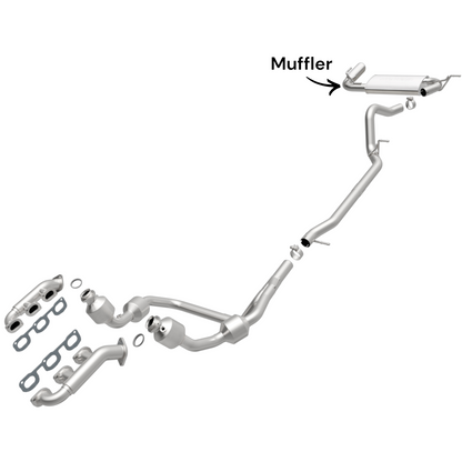 Silencieux pour Jeep Wrangler 3.8L (2007-2011)