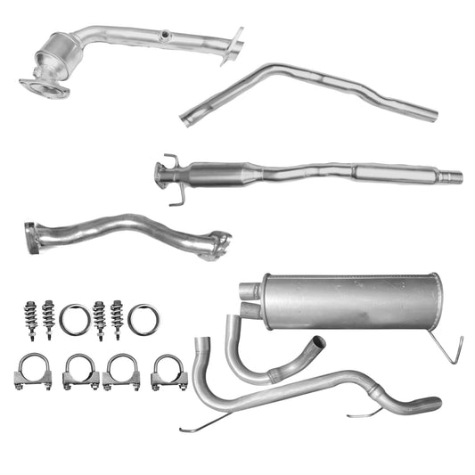 Suzuki SX4 2008-2009 2.0L Manifold Cat, Pipe, Cat with Resonator & Muffler Sedan