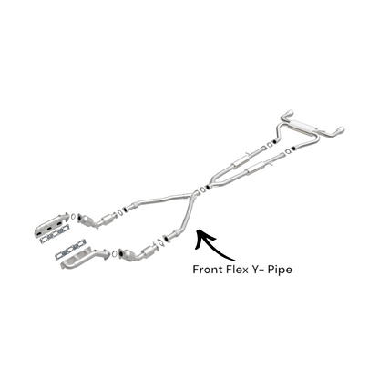 50362 - Nissan 37OZ 3.7L (2009-2016) Front Flex Y - Pipe