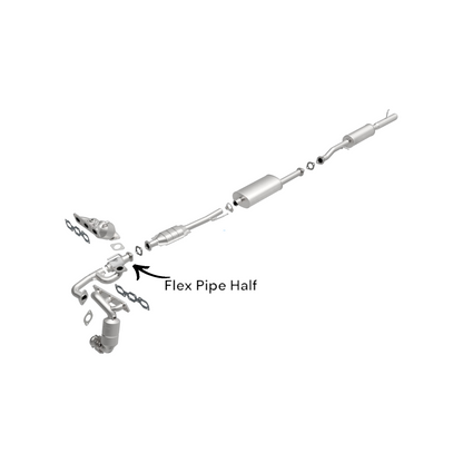 Ford Escape 3.0L (2001-2007) Flex Pipe (Half)
