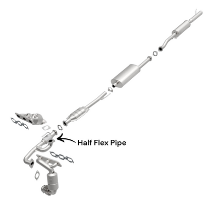 Tuyau en Y flexible pour Mercury Mariner 3.0L (2007-2008)
