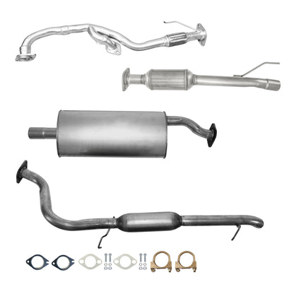 Mazda Tribute 3.0L (2008) (Federal Emission System) Flex Pipe, Catalytic Converter, Muffler and Resonator