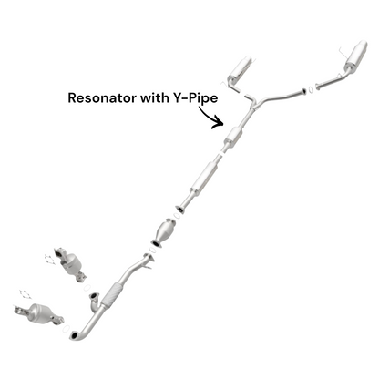 Acura TL 3.2L (2004-2008) Resonator with Y-Pipe