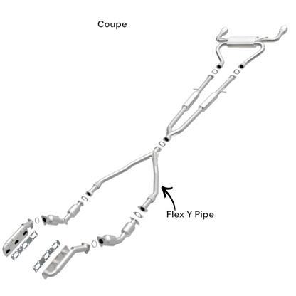 Infiniti G37 3.7L 2008-2013 Flex Y Pipe