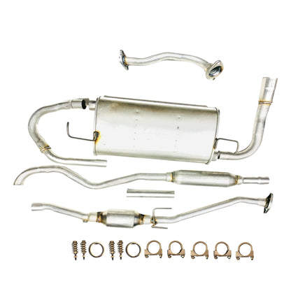 Toyota Matrix 1.8L (2003-2006) (AWD) Front Pipe, Catalytic Converter, Resonator and Muffler