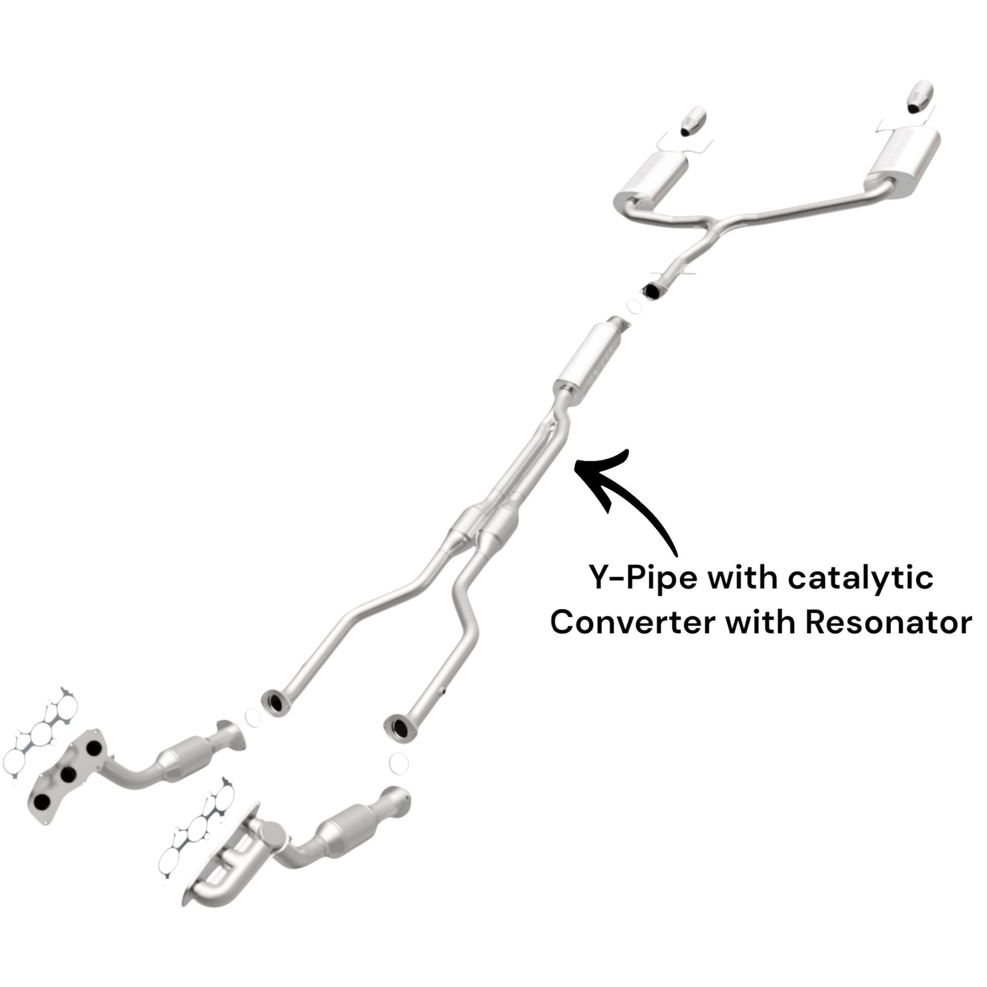 Lexus IS350 3.5L (2006-2012) (RWD Only) Catalytic Converter with Y-Pipe Resonator