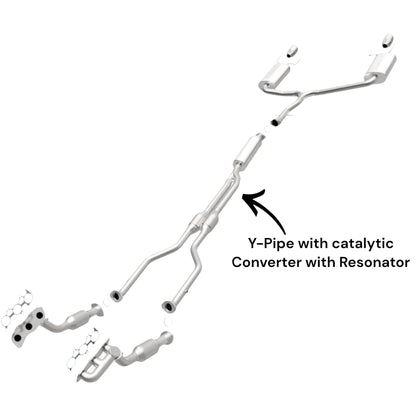 Lexus IS350 3.5L (2006-2012) (RWD Only) Catalytic Converter with Y-Pipe Resonator