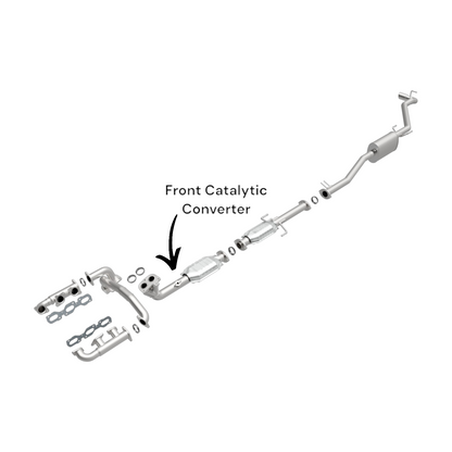 52297 - Toyota Tacoma 3.4L (2000-2004) & Toyota Tundra 3.5L (2000-2004) Front Catalytic Converter