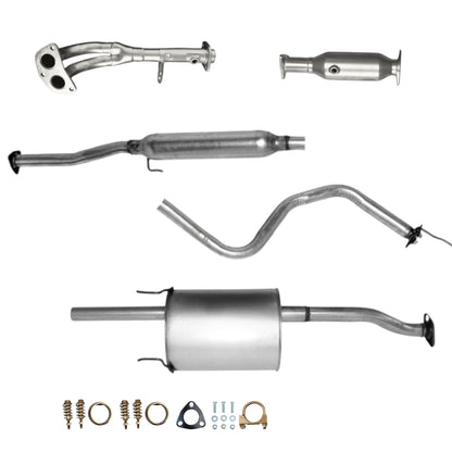 Honda Civic 1.6L (1999-2000) (Except: SI Sub Model Only) Y-Pipe, Catalytic Converter, Resonator and Muffler