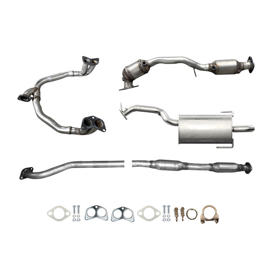 Subaru Legacy 2.5L (Wagon) (2000-2003) Y-Pipe, Catalytic Converter, Resonator and Muffler