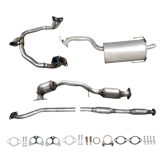 Subaru Outback 2.5L (Wagon) (2001-2004) Y-Pipe, Dual Catalytic Converter, Resonator And Muffler