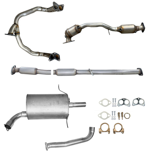 Subaru Forester 2.5L (2002-2005) Y-Pipe, Catalytic Converter, Resonator and Muffler