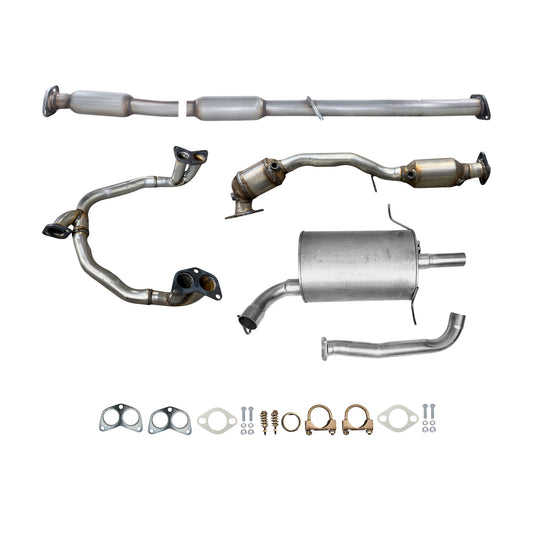 Subaru Impreza 2.5L (Non-Turbo) (2002-2005) Y-Pipe, Dual Catalytic Converter, Resonator & Muffler