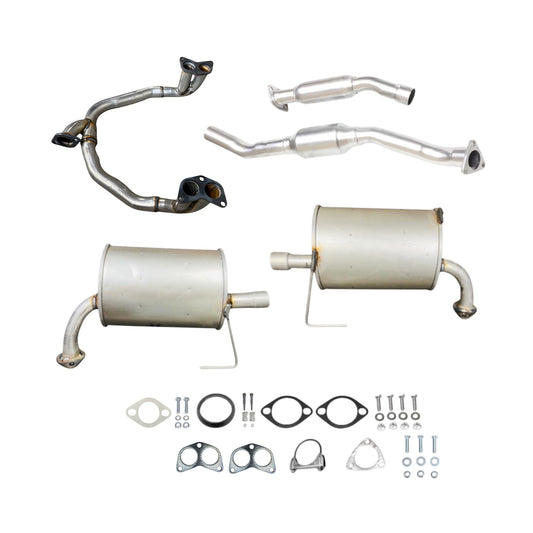 Subaru Legacy 2.5L (Non-Turbo) (2005-2009) (Manual Only) Y-Pipe, Catalytic Converter With Resonator And Both Side Mufflers