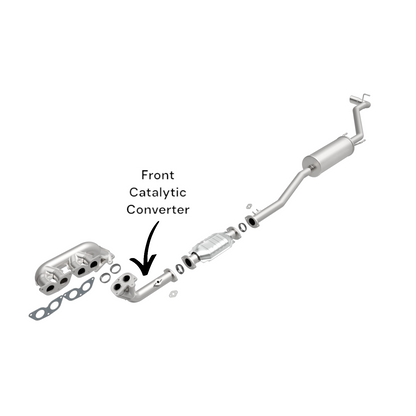 Toyota Tacoma 2001-2004 2.7L front Catalytic Converter