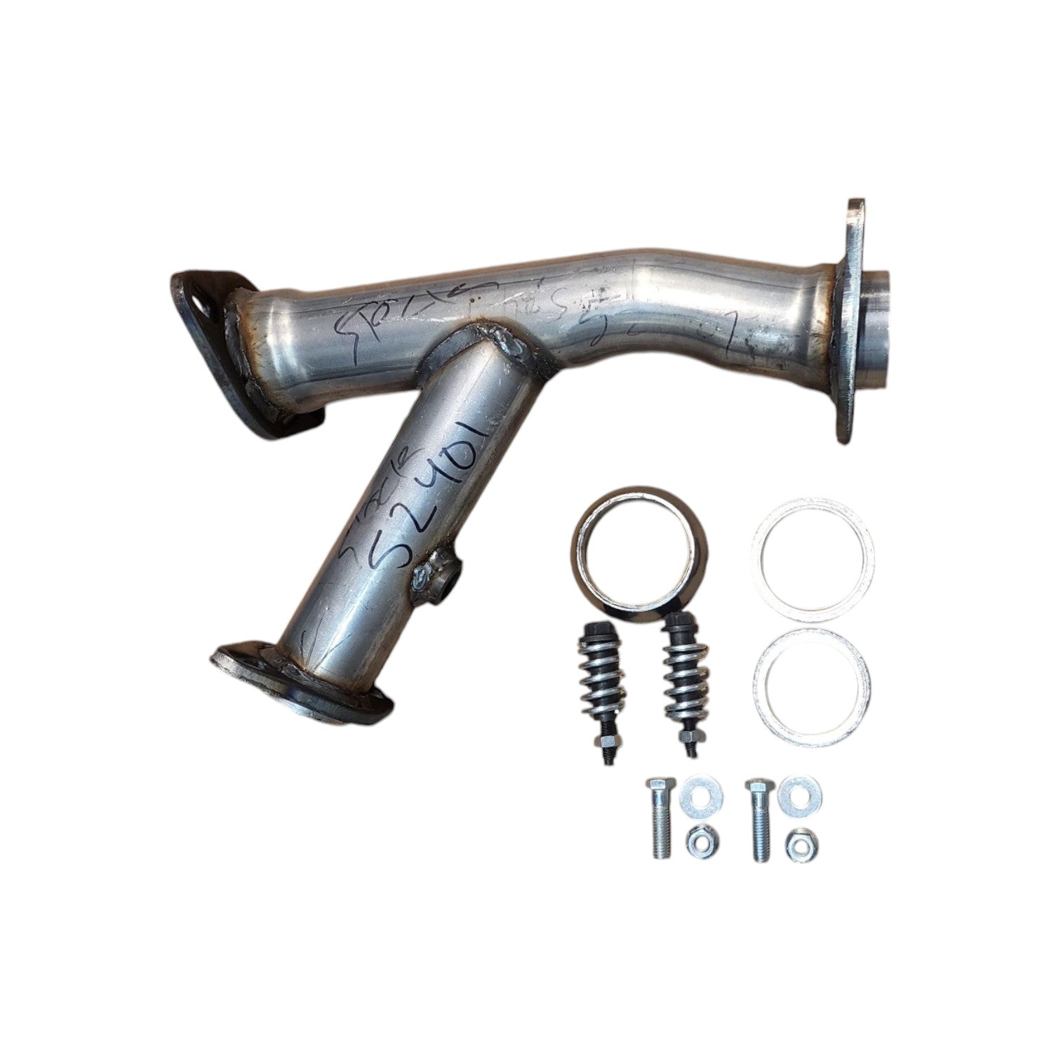 Toyota Highlander 3.3L (2004-2007) Exhaust Front Y-Pipe & Toyota Highlander 3.5L (2008-2013) Exhaust Front Y-Pipe