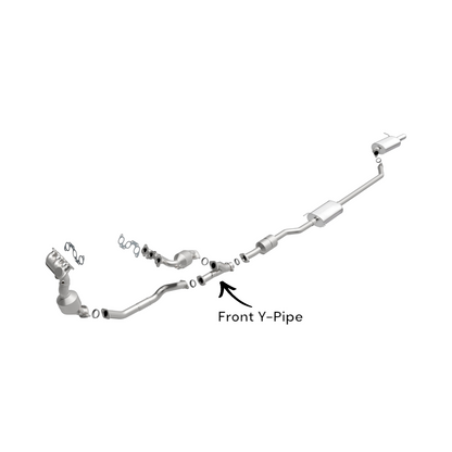 Toyota Highlander 3.3L (2004-2007) Exhaust Front Y-Pipe & Toyota Highlander 3.5L (2008-2013) Exhaust Front Y-Pipe