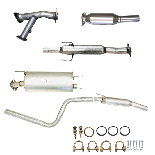 Toyota Sienna 3.5L (2007-2010) (AWD) Front y pipe, Catalytic Converter, Resonator and Muffler with Tail Pipe