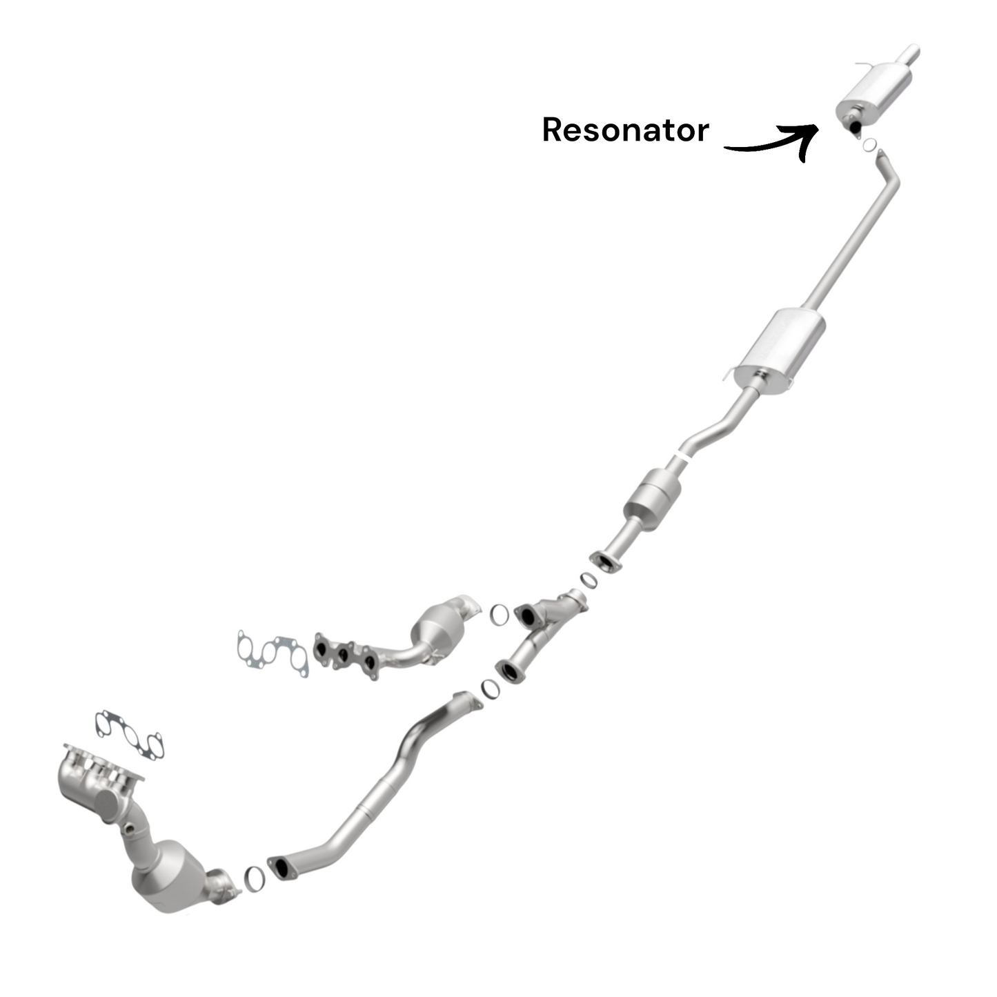 Toyota Highlander 3.3L (2008-2010) (FULL HYBRID) Resonator