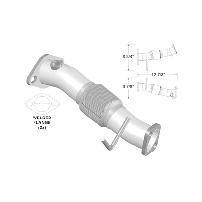 KIA Forte 2.0L & 2.4L (2010-2013) Front Flex Pipe