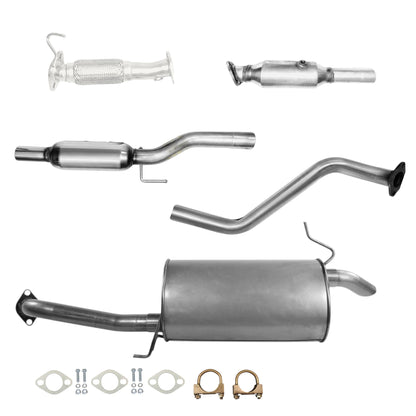 Hyundai Elantra 1.8L (2011-2014) (Except: SULEV) (For Federal Emissions System) Flex Pipe, Catalytic Converter, Resonator and Muffler