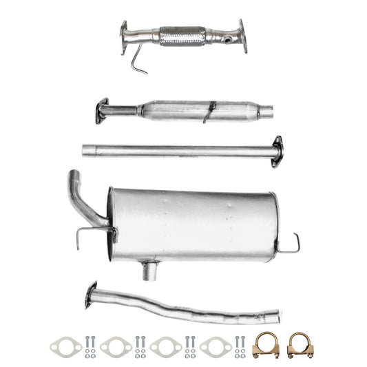 Hyundai Tucson 2.0L (2011-2013) (Federal Emissions System) Flex Pipe, Resonator and Muffler with Axel Pipe