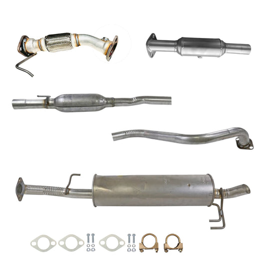 Hyundai Elantra 2.0L (2017-2020) (Only for ULEV)) Flex Pipe, Catalytic Converter, Resonator and Muffler