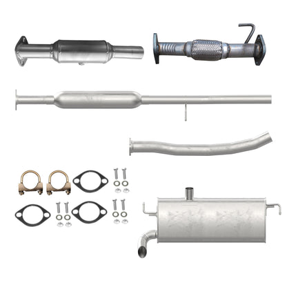 Hyundai Tucson 2.4L 2014-2015 ULEV Flex Pipe, Cat, Res & Muffler with Axel Pipe