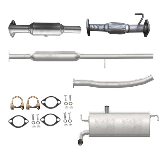 Hyundai Tucson 2.4L 2014-2015 ULEV Flex Pipe, Cat, Res & Muffler with Axel Pipe