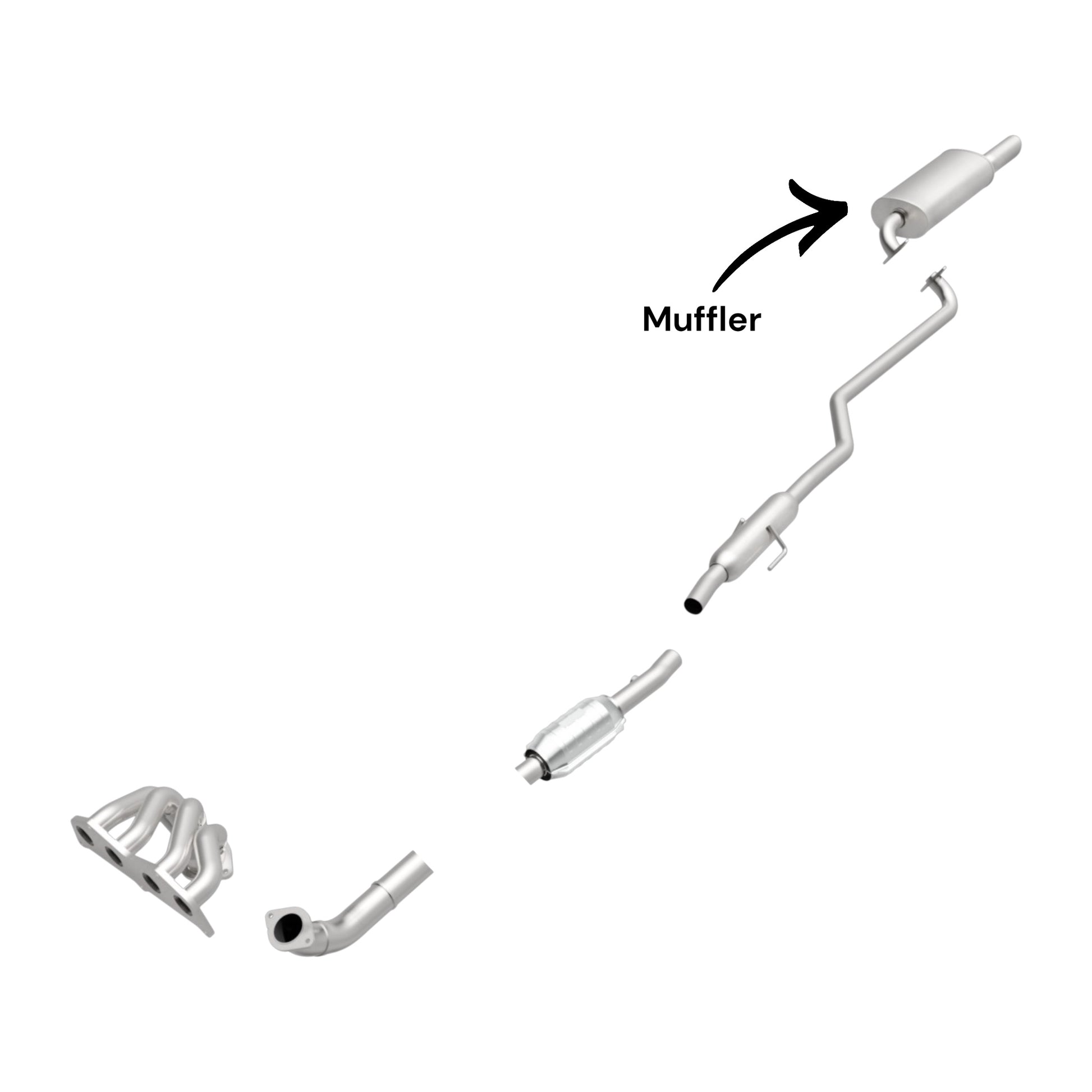 Chevrolet Prizm 1.8L (1998-2002) Muffler