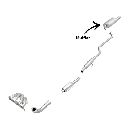 Chevrolet Prizm 1.8L (1998-2002) Muffler