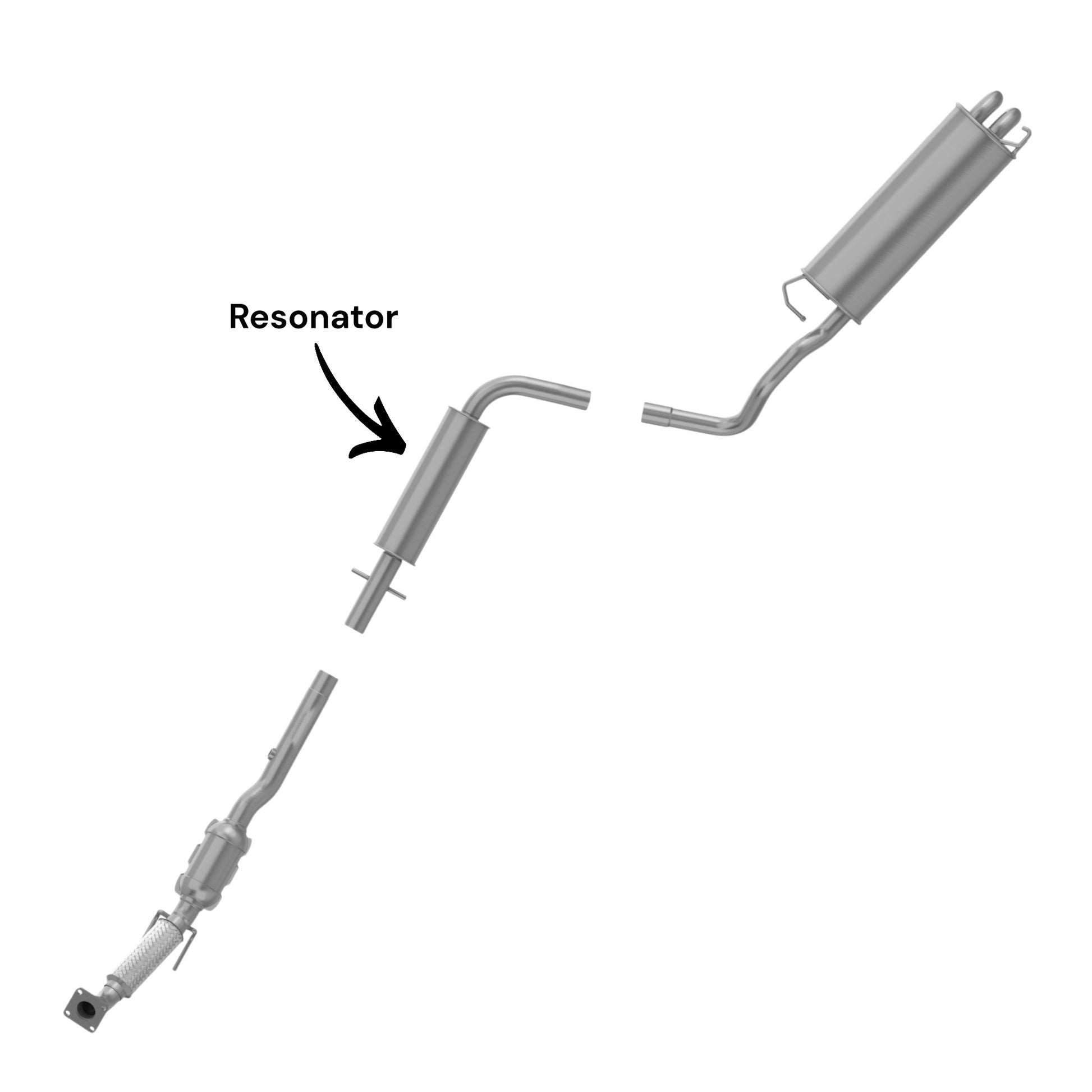 Volkswagen Golf 1.8L (2002-2006) (Turbo) Resonator