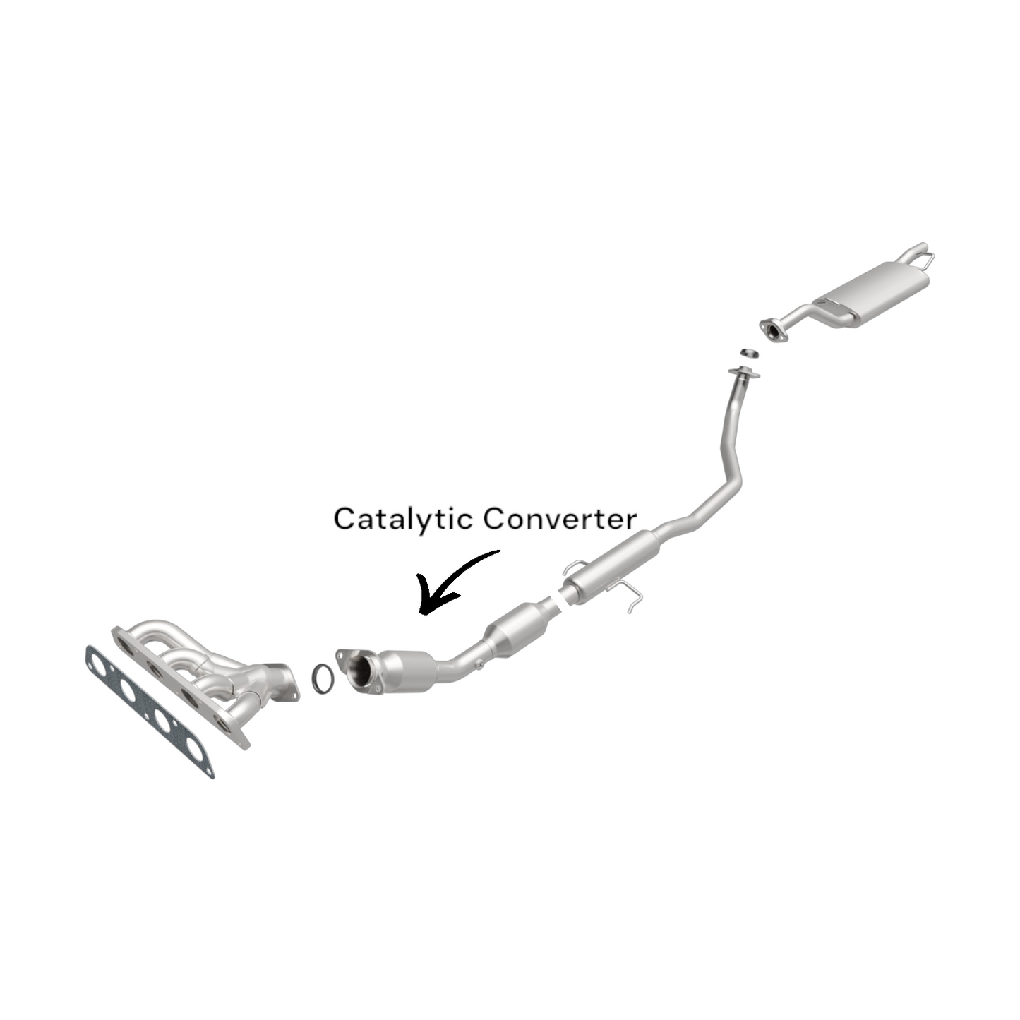 Toyota Corolla 1.8L (2003-2008) Catalytic Converter