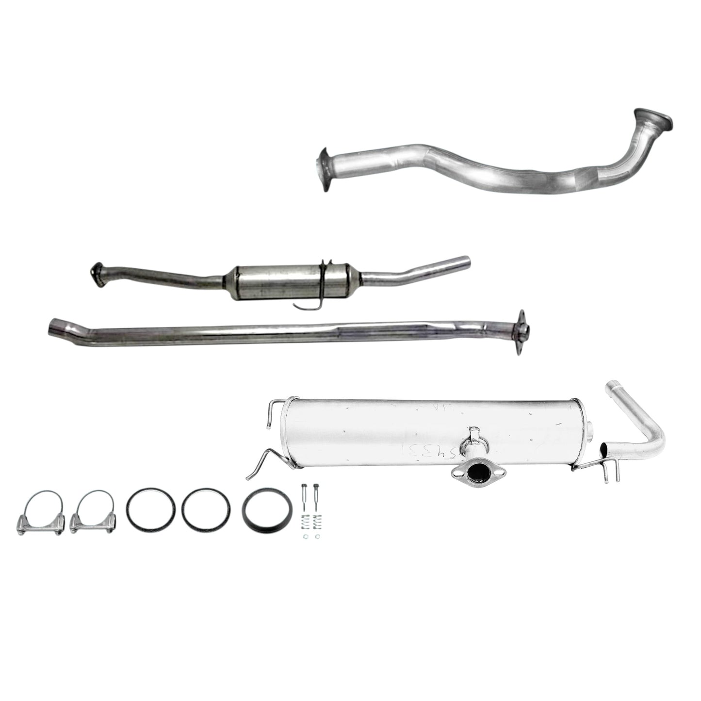 Tuyau, résonateur et silencieux pour Toyota Rav4 2.0L (2001-2003)