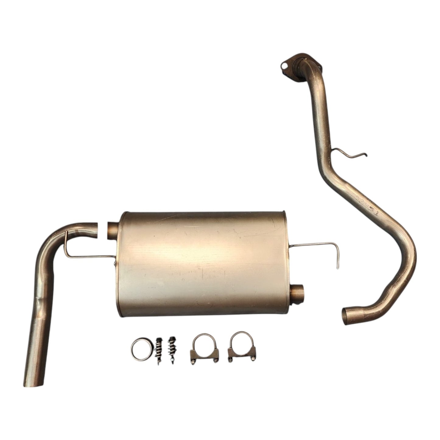 Pontiac Vibe 1.8L (2003-2008) FWD Rear Muffler With Extension Pipe & Tail Pipe