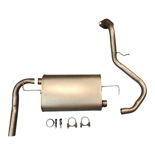 Pontiac Vibe 1.8L (2003-2008) FWD Rear Muffler With Extension Pipe & Tail Pipe