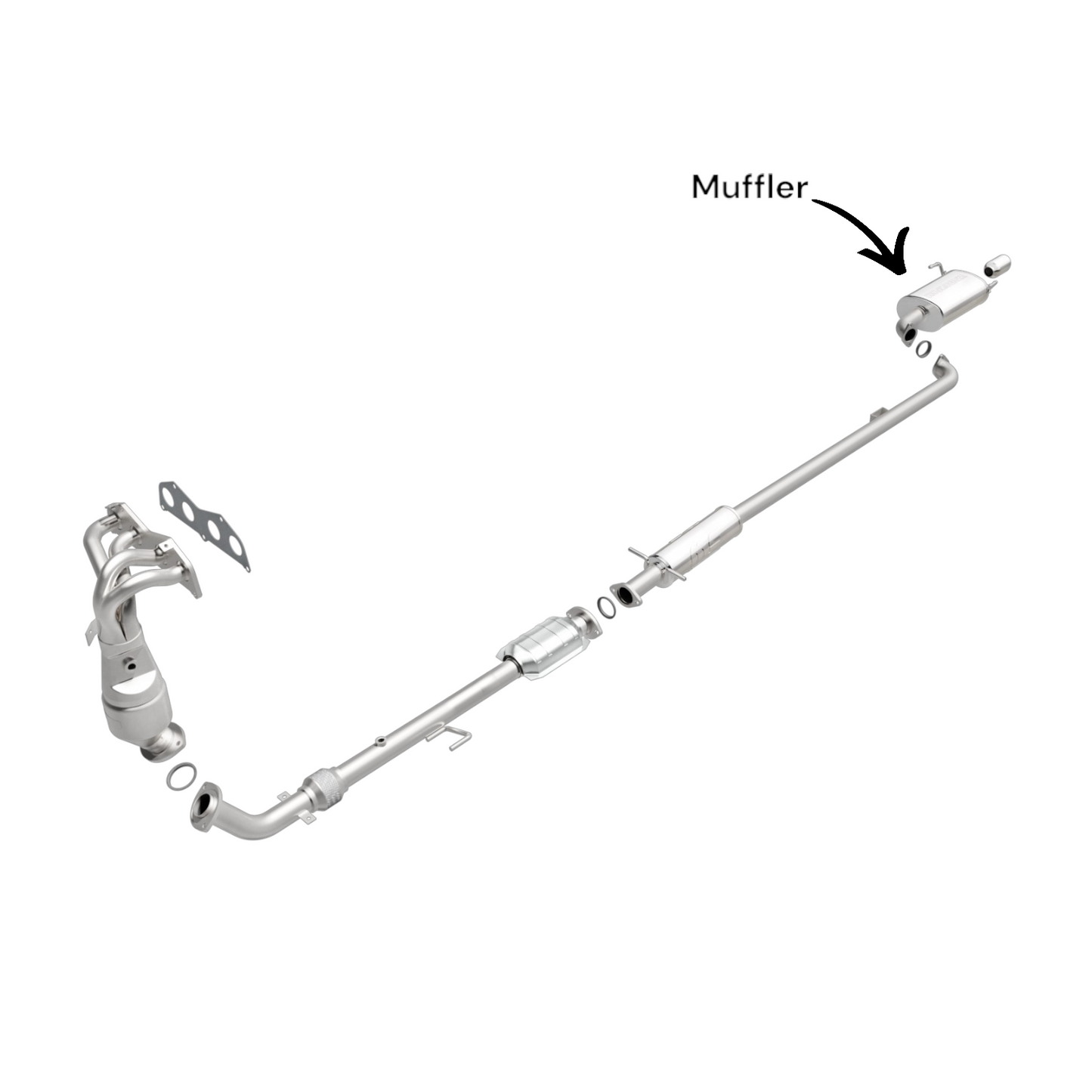 Toyota Camry 2.4L (2002-2006) Muffler