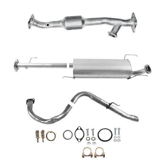 Toyota 4Runner 4.0L (2010-2012) Right Catalytic Converter, Muffler and Tail Pipe