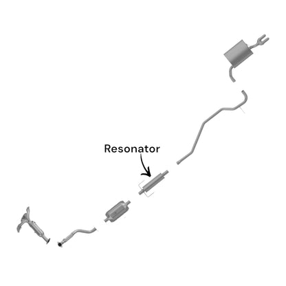 Mercury Milan 2.5L (2010-2011) Resonator Only