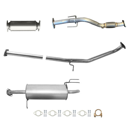 Hyundai Accent 1.6L (2006-2009) (Canadian Built) (Hatchback) Flex Pipe, Catalytic Converter, Pipe and Muffler