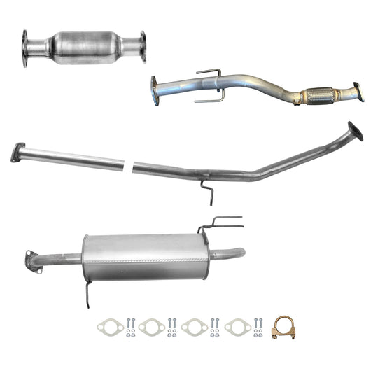 Hyundai Accent 1.6L (2010) (Canadian Built) (Hatchback) Flex Pipe, Catalytic Converter, Pipe and Muffler