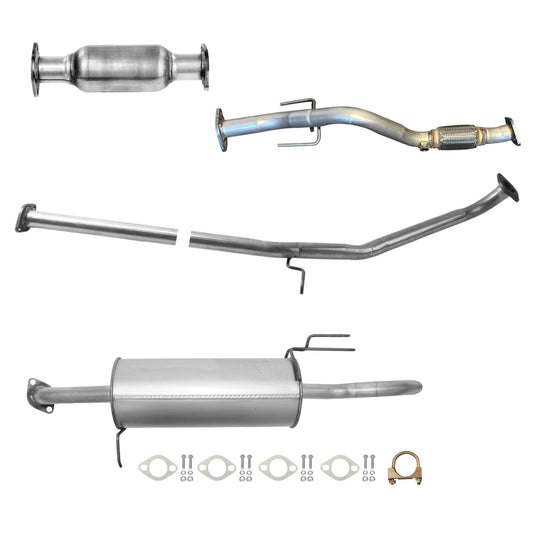 Hyundai Accent 1.6L (2010) (Canadian Built) (Sedan) Flex Pipe, Catalytic Converter, Pipe and Muffler