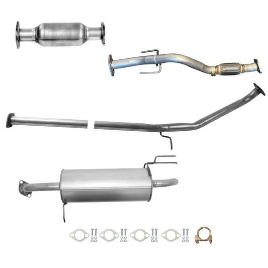 Hyundai Accent 1.6L (2011) (Canadian Built) (Hatchback) Flex Pipe, Catalytic Converter, Pipe and Muffler