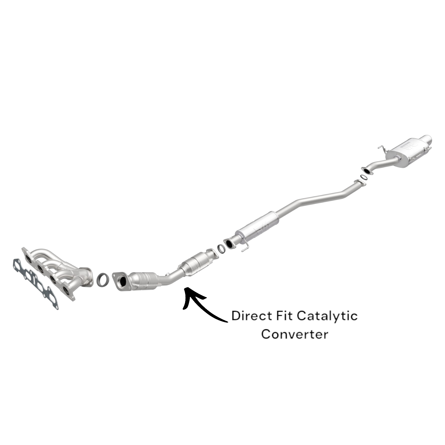 Nissan Versa 1.6L & 1.8L (2007-2012) V4 Direct Fit Catalytic Converter