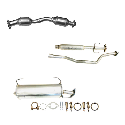 Nissan Versa 1.8L (2007-2012) (Hatchback) Catalytic Converter, Resonator And Muffler
