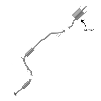 Honda Fit 1.5L (2007-2008) Muffler