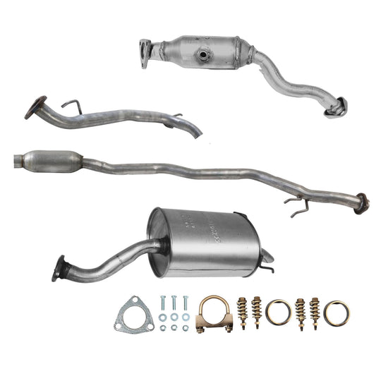 Honda Fit 1.5L (2007-2008) Catalytic Converter, Resonator and Muffler