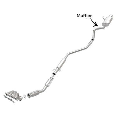 Nissan Versa 1.6L (2009-2011) Muffler