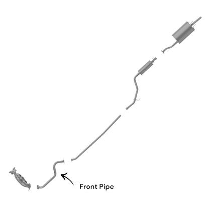 Acura ILX 2.0L (2013-2014) Front Pipe